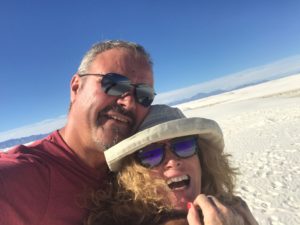 White Sands National Park and Happy