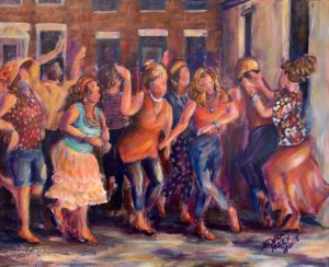Street Party by Susan Toby White